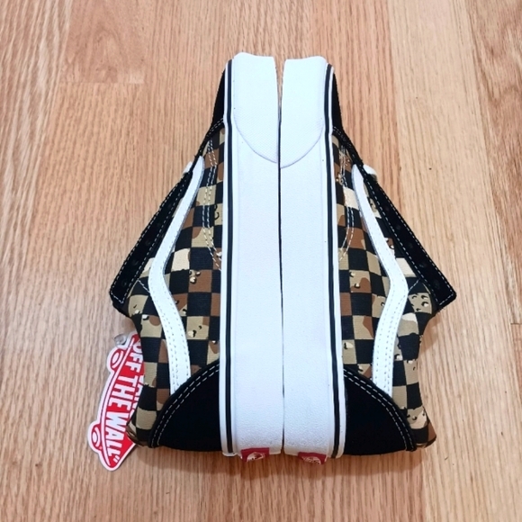 Vans Old Skool "Camo" Checkerboard Shoes size 6 for Women - Picture 2 of 9